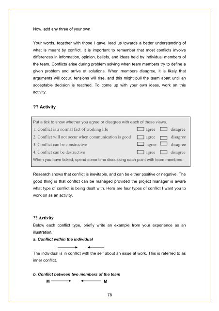 successful project management - Commonwealth of Learning