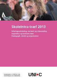 SkoleIntra-trÃ¦f 2013 - SkoleIntra.dk