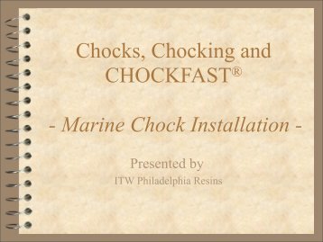 Download this Document - ITW Chockfast Marine