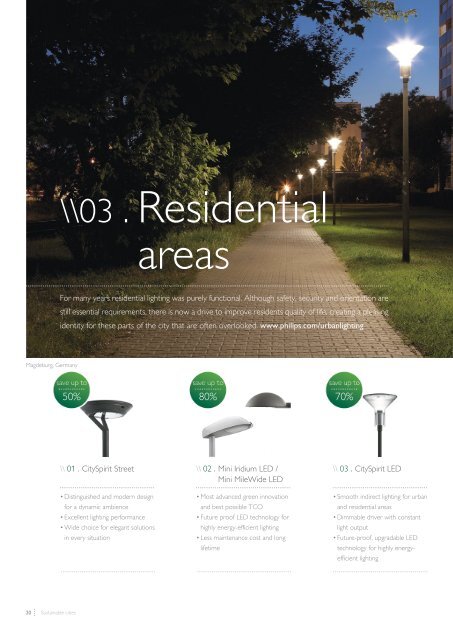 Sustainable cities - Philips Lighting