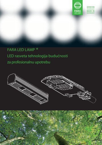 FARA LED LAMP Â® LED rasveta tehnologija buduÄ‡nosti za - MK trade