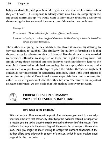 Asking the Right Questions, A Guide to Critical Thinking, 8th Ed