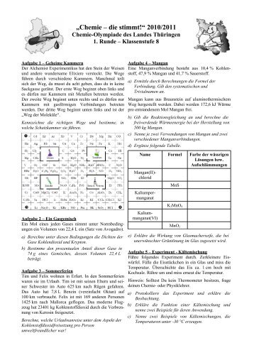 Aufg - Chemie - die stimmt!