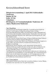 ersammlung 01. 04.2011 - Kreisschuetzenbund Soest