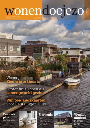 WonenDoeJeZo Noord-West Nederland, editie Maart 2015