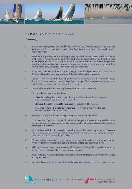 Party: Terms and Conditions