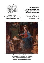 Download Pfarrbrief_015_Advent_2008.pdf - Katholisch in ...