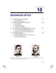 RESONATOR OPTICS - CoQuS