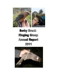 The SBRG Report - Sorby Breck Ringing Group