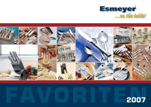 Warenpräsentation mit dem Esmeyer Besteck ... - Esmeyer Cutlery