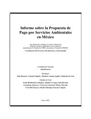 Pago por Servicios Ambientales y Comunidades Rurales. - UNAM