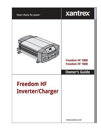 Freedom HF Inverter/Charger - Xantrex