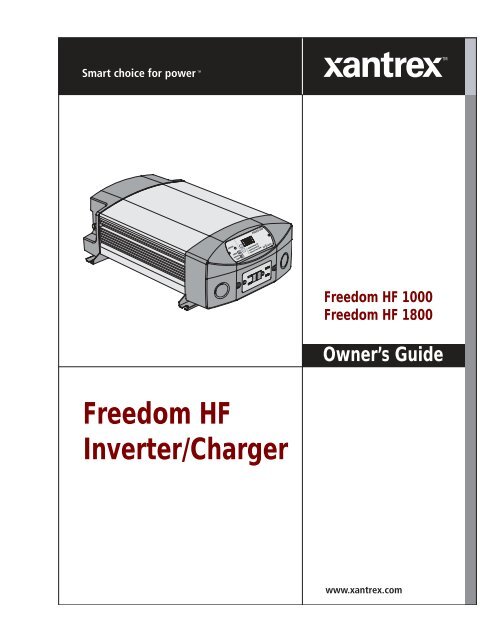 Freedom HF Inverter/Charger - Xantrex