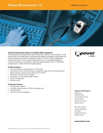 XPower - Micro Inverter-175.pdf - Xantrex