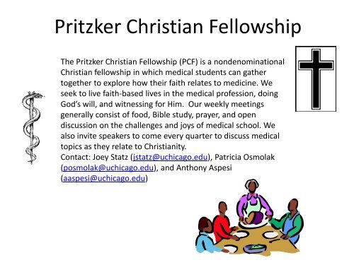 Hi there MS15er! - Pritzker School of Medicine - University of Chicago