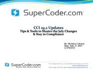 CCI 19.2 - SuperCoder