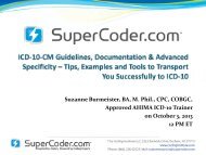 ICD-10 - SuperCoder