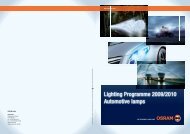 OSRAM Automotive Lamps 2009/10