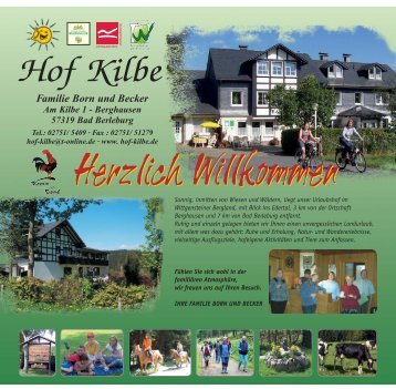 Hof Kilbe Familie Born und Becker