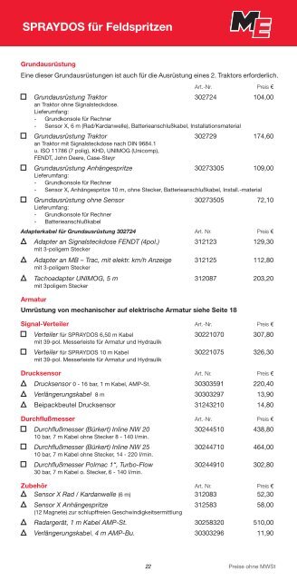 Preisliste - Müller Elektronik