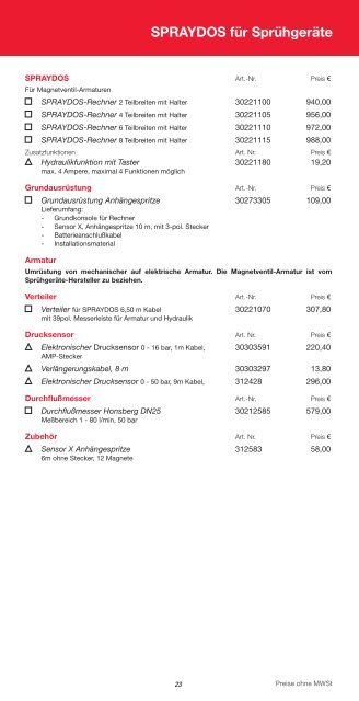 Preisliste - Müller Elektronik