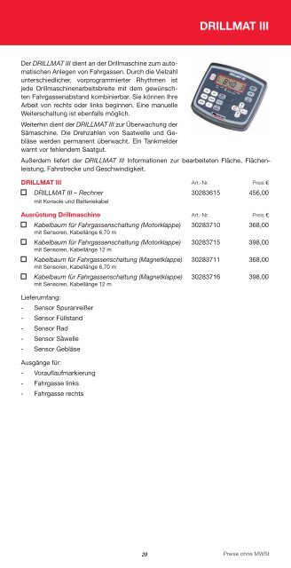 Preisliste - Müller Elektronik