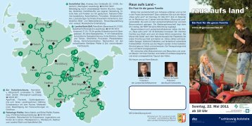 raus aufs land - Bauernverband Schleswig-Holstein eV