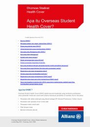 Apa itu Overseas Student Health Cover? - OSHC
