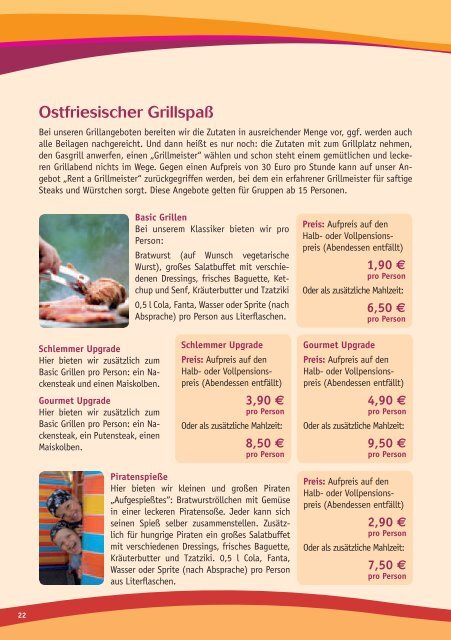 Programme und Informationen 2012 - Jugendherberge Leer