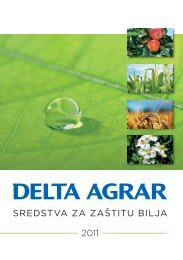 SREDSTVA ZA ZAŠTITU BILJA 2011 - Delta Agrar