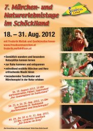 Sa. 18. 8. 2012 Gartenparadies Painer, Eggersdorf 18 Uhr bis max. ...