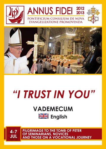 Download the Vademecum in English - Year of Faith