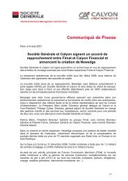Download the press release (pdf - 46.46 kB) - Le CrÃ©dit Agricole