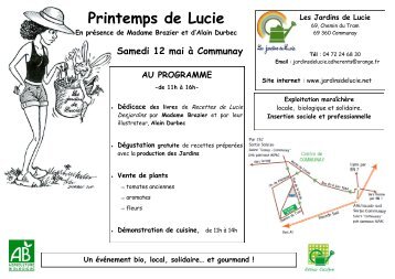 Printemps de Lucie - Rhone Solidaires