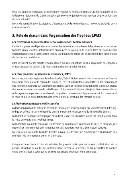 L'organisation des TrophÃ©es J.PASS - Rhone Solidaires