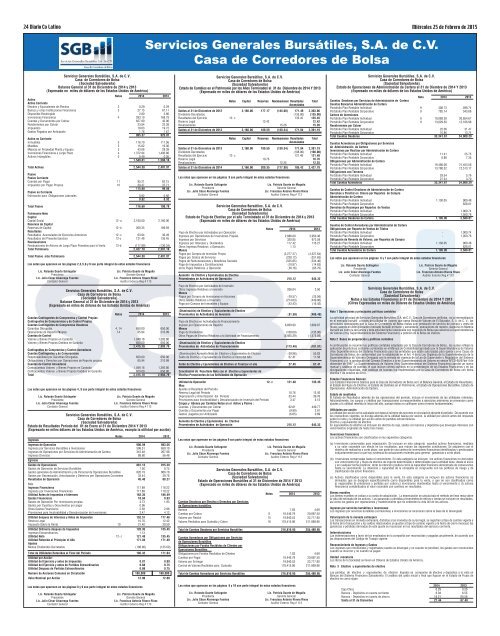 Edición 25 de Febrero de 2015