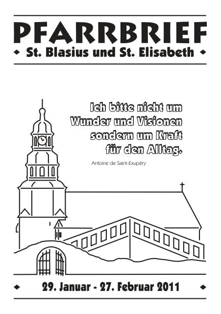 PFARRBRIEF - Katholische Kirchengemeinden in Stadtallendorf