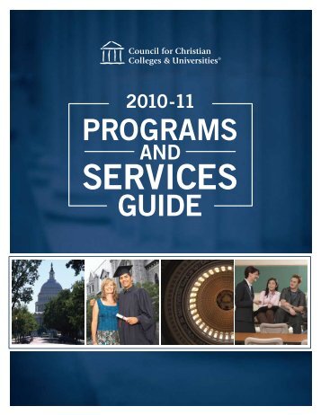 Download Guide [PDF] - Council for Christian Colleges & Universities