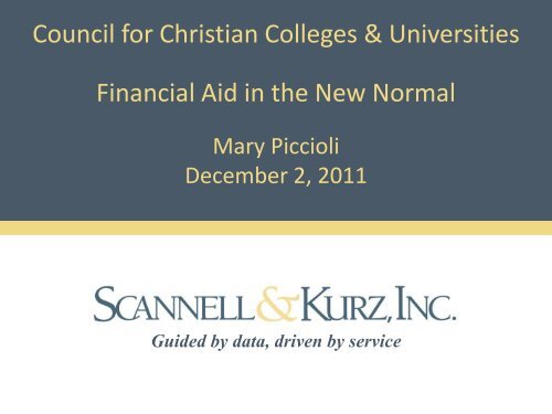 Download Presentation - Council for Christian Colleges & Universities