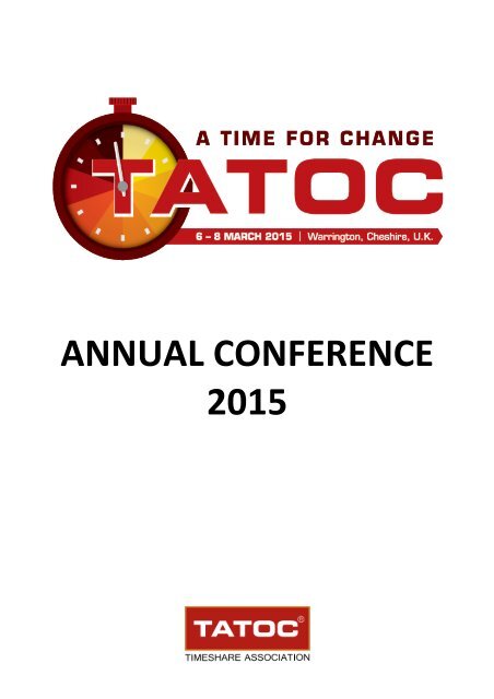ANNUAL CONFERENCE 2015