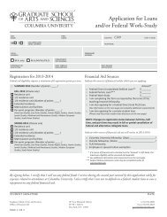 Application for Loans and/or Federal Work-Study 2013-14 form (pdf)