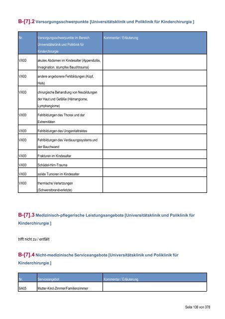 Strukturierter Qualitätsbericht - Medizinische Fakultät der Martin ...