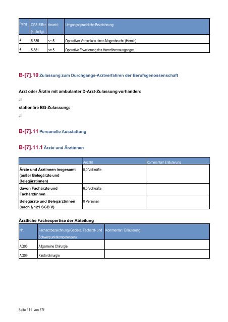 Strukturierter Qualitätsbericht - Medizinische Fakultät der Martin ...