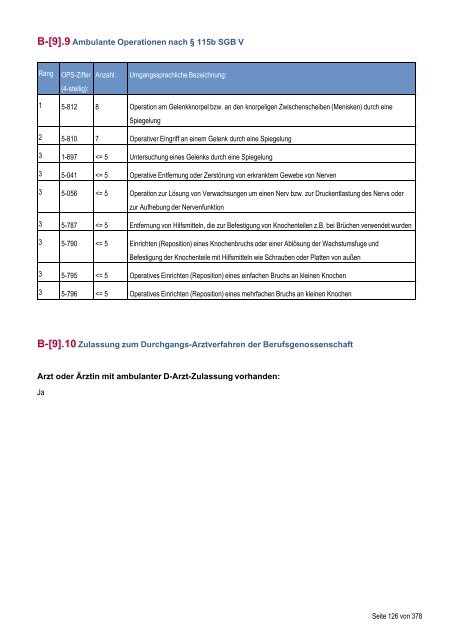 Strukturierter Qualitätsbericht - Medizinische Fakultät der Martin ...