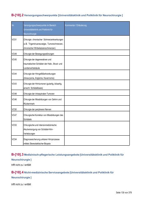 Strukturierter Qualitätsbericht - Medizinische Fakultät der Martin ...