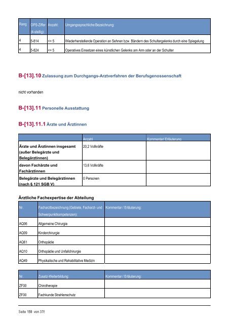 Strukturierter Qualitätsbericht - Medizinische Fakultät der Martin ...