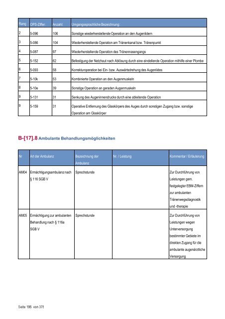 Strukturierter Qualitätsbericht - Medizinische Fakultät der Martin ...