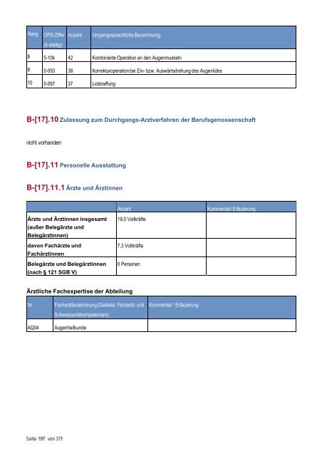 Strukturierter Qualitätsbericht - Medizinische Fakultät der Martin ...