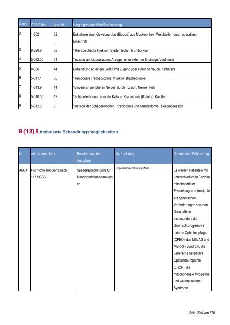 Strukturierter Qualitätsbericht - Medizinische Fakultät der Martin ...