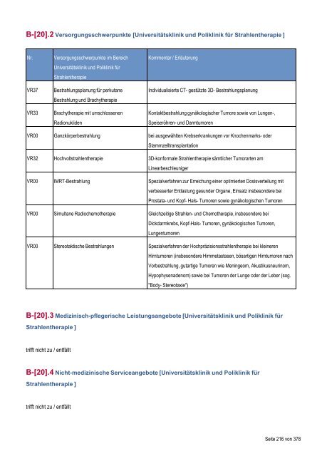 Strukturierter Qualitätsbericht - Medizinische Fakultät der Martin ...